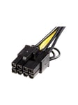 StarTech.com PCI Express 6-pin till 8-pin strömadapter kabel - Strömkabel