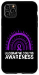 Coque pour iPhone 11 Pro Max Excellent vêtement bohème arc-en-ciel pour sensibilisation à la colite ulcéreuse