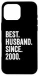 Best Husband Since 2000 | 25 anniversaire mariage 25 ans Coque pour iPhone 16 Pro Max