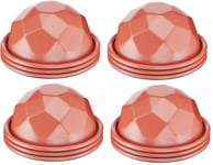 Tefal Creabake Set of 12 Diamond Creabake Moulds, 7.5 cm, Non-Stick Coating