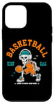 iPhone 12 mini Skeleton Basketball Player Born to Hoop and Dunk Case