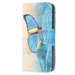 Samsung Galaxy A52 4G/5G & A52s 5G etui - Blue Butterfly