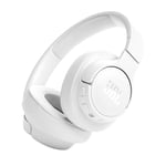 JBL Tune 720BT Wireless Over-Ear Headphones, with JBL Pure Bass Sound, Bluetooth 5.3, Hands-Free Calls, Audio Cable and 76-Hour Battery Life, in White