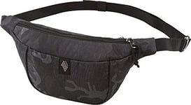 Hip Bag, Stylish Chest Bag, Belt Bag with 2 Compartments, Travel Pack, Heritage Shoulder Bag, Festival Waist Bag, Bum Bag, 25 x 14 x 8 cm, Forged Camo, 25 x 14 x 8cm, Daypack