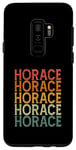 Galaxy S9+ Retro Custom First Name Horace Case