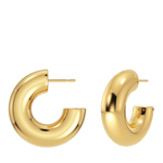 Edblad Chunky Creoles L Gold Guld