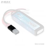 Dynomax B9843 D-Max B9843 Kontakt Adapter T-Plug (hane) - Tamiya (hane)