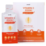 Zooki Vitamin C - Citrus Orange Lipo-shield Vitamin C - 30 Sachets