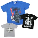 Lego Kids T-shirt - Official - Star Wars Storm Trooper Boys T Shirt - Ages 5-12
