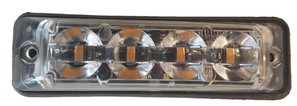 ProLight strobelys LED oransje lys 4x3W