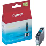 Canon Genuine CLI-8C Inkjet Cartridge Cyan Page Life 790pp 13ml