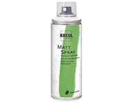 KREUL 76311 - Bombe de peinture Blanc 200 ml Peinture aérosol mate classique à base d’eau Riche en pigments, résistante à l’eau et adaptée au polystyrène Pour l’intérieur et l’extérieur