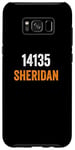 Coque pour Galaxy S8+ Code postal Sheridan 14135, déménagement vers 14135 Sheridan