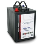Q-Batteries 6Gel-180 6V 180Ah (5h) 205Ah (20h) Gelbatteri