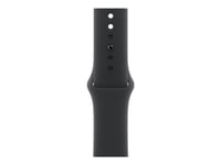 Apple - Band För Smart Klocka - 40 Mm - Storlek M/L - Svart - För Watch Hermès Series 7, Hermès Series 9, Nike Series 7, Series 10, Series 8, Series 9