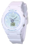 Casio Baby-G Futuristic Holographic Analog Digital BGA320FH-4A 100M Womens Watch