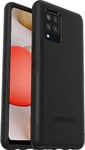 OtterBox Sleek Série Coque pour Samsung Galaxy A42 5G, Antichoc, anti-chute, ultra-mince, protection fine, testé selon les normes militaires, Noir, Livré Sans Emballage