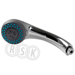 Duschhandtag a-collection Lux, 3-strålig, ⌀10,5 cm, krom