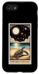 iPhone SE (2020) / 7 / 8 The Sea Turtle Tarot Card Stars and Moon Women Men Kids Case