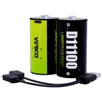 Verico LoopEnergy Pile rechargeable LR20 (D) LiPo 7400 mAh 1.5 V 2 pc(s) R069992