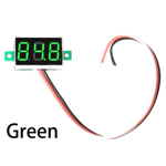 Dc0-100v Panel Meter Voltage Voltmeter 3-digital Green