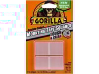 Gorilla Sports Gorilla Tape Mounting Tape Squares 24Pcs