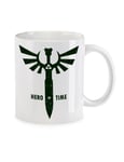 Hero Of Time Coffee Mug Cup Legend Link Symbol Game Zelda Triforce Game Gift