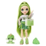 RAINBOW HIGH Rainbow High Fashion Doll With Slime Kit And Pet - Jade (grön) 28cm Glitter Tin