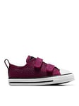 Converse Toddler Easy On Sparkle Party Trainers - Pink