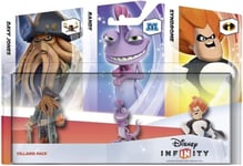 Disney Infinity Villains 3 Pack Villains Figures, Randy + Davy Jones + Syndrome