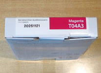 GENUINE EPSON T04A3 Magenta ink cartridge WF-C8190 WF-C8690 dated 2025 ORIGINAL