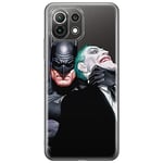 ERT GROUP Coque de téléphone Portable pour Xiaomi 11 Lite 4G/5G Original et sous Licence Officielle DC Motif Batman i Joker 001, partiel imprimé