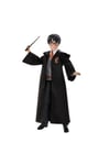Mattel Harry Potter Poupée articulée de 26 cm en uniforme Gryffondor en tissu avec baguette magique, à collectionner, jouet enfant, FYM50