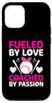 iPhone 12/12 Pro Fueled By Love Coached By Passion Baseball Player Coach Case