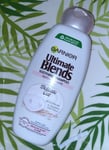 1x Garnier Ultimate Blends Sensitive Scalp Shampoo Rice Cream, Organic Oat Milk