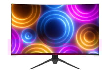 LC Power LC-M27QC skärm - 27" - AMD FreeSync Premium - 1ms,2.7ms - QHD 2560x1440