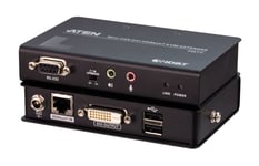 ATEN CE611 KVM-förlängare Sändare och mottagare