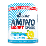OLIMP AMINO TARGET XPLODE Powder BCAA EAA taurine -Lemon Flavour- GMO Free 275g