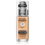 Revlon Cosmetics ColorStay™ Langtidsholdbar matterende foundation til fedtet og kombineret hud Skygge 395 Deep Honey 30 ml