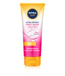 70ml. Nivea Extra Protect Daily Glow body skin serum VitaminC sunscreen SPF50