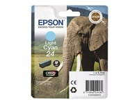 Epson 24 - 5.1 ml - cyan - originale - blister - cartouche d'encre - pour Expression Photo XP-55, 750, 760, 850, 860, 950, 960; Expression Premium XP-750, 850