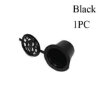 I Cafilas 1/5pcs Coffee Filter Cup Capsules Pods Black(1pc)