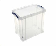 Really Useful Boxes 25 Litre 12" x 12" Suspension files Clear Storage box Lid