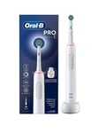 Oral-B PRO Series 3 CrossAction Electric Toothbrush - White Brand New