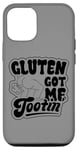 iPhone 12/12 Pro Celiac Disease Funny Gluten Got Me Tootin Gluten Free Era Case