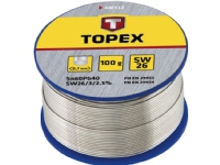 Topex Tinn loddetinn 60 % Sn, 1,5 mm tråd, 100 g