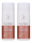 2x Wella Professionals FUSION Intense Repair Shampoo Travel Size 50ml