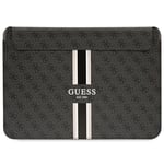 Guess laptop fodral 14" Printed Stripes - Svart