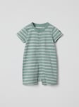 Kortärmad pyjamasoverall randig