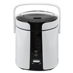Mini Rice Cooker 1.2L Heat Preservation Function Black&White Multifunctional SD